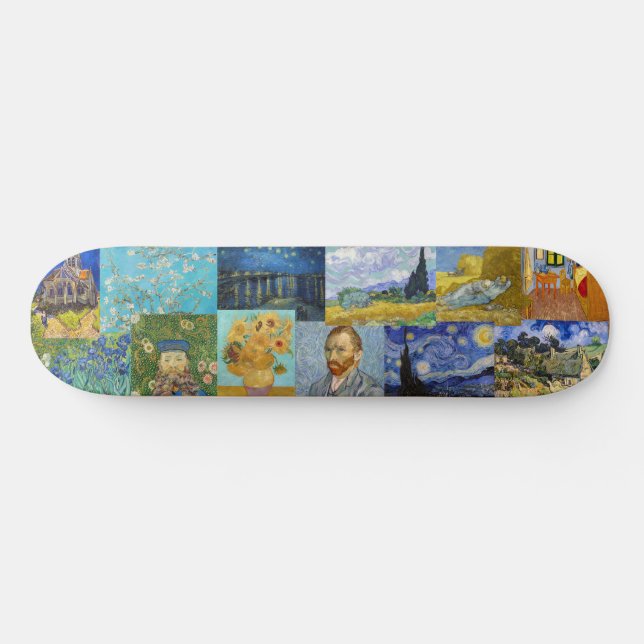 Skateboard Vincent Van Gogh - Obra maestra (Horz)
