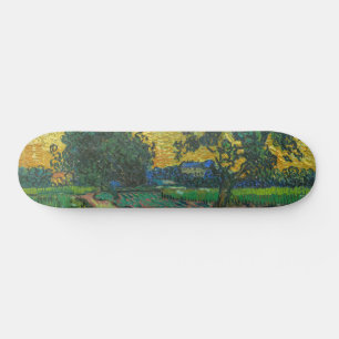 Skateboard Vincent van Gogh - Paisaje al Crepúsculo