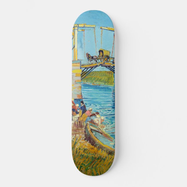 Skateboard Vincent van Gogh - Puente Langlois en Arles #1 (Anverso)