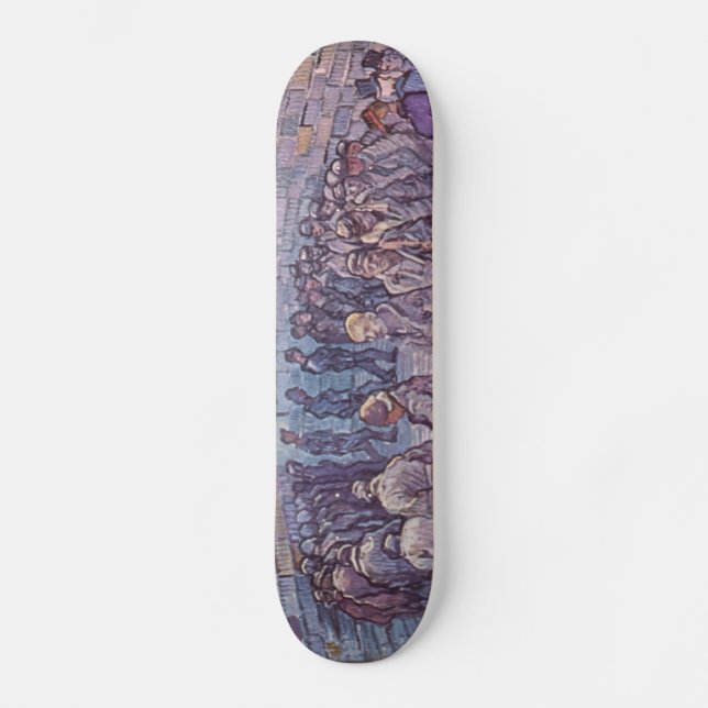 Skateboard Vincent van Gogh - ronda de presos (Anverso)