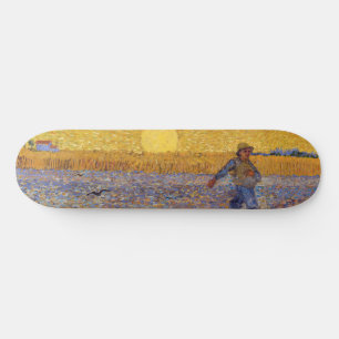 Skateboard Vincent van Gogh - Sower with Setting Sun