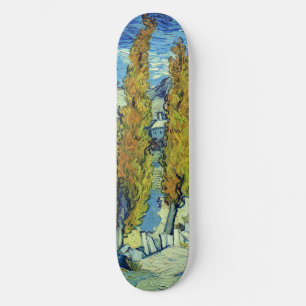 Skateboard Vincent Van Gogh Two Poplars en Saint-Rémy