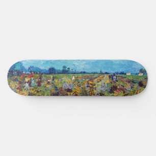Skateboard Vincent van Gogh - Viñedo Verde