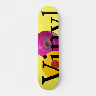 Skateboard vinilo de frutado y