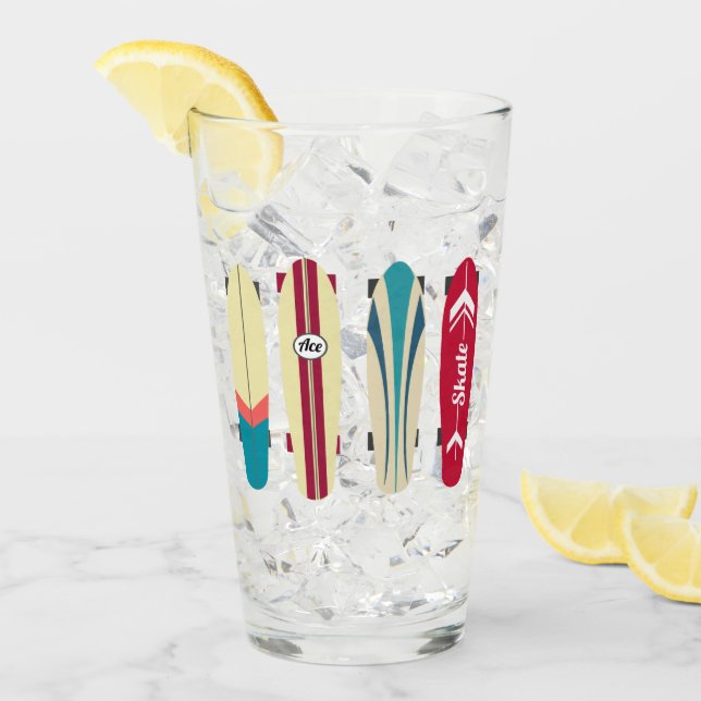 Skateboard Vintage (Anverso (hielo))