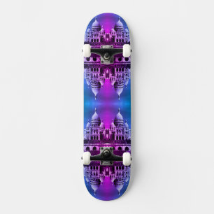 Skateboard Vintage France Paris Sacre Coeur Basilica
