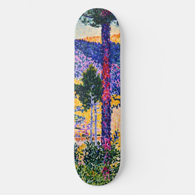 Skateboard Vintage Valley con pintura de Fir (Anverso)