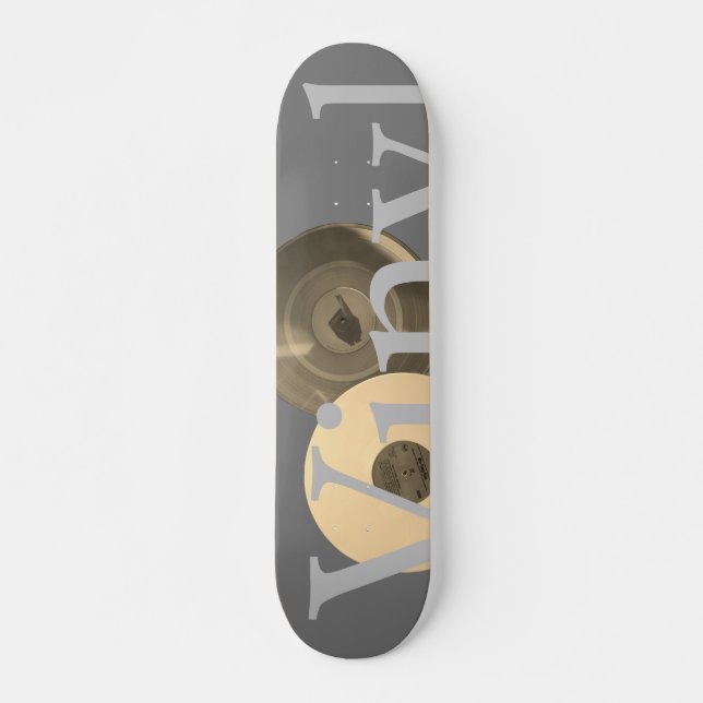 Skateboard Vintage vinyl gy (Anverso )