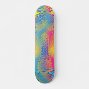 Skateboard VIOLET LACE - Digital - Arte Fractal -