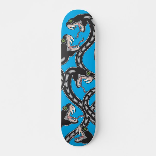 Skateboard Viper Pit - Azul (Anverso )
