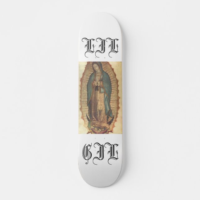 Skateboard Virgen de Guadalupe (Anverso )