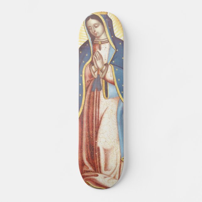 Skateboard Virgin of Guadalupe (Anverso)