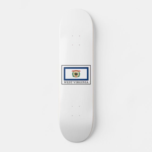 Skateboard Virginia Occidental (Anverso)