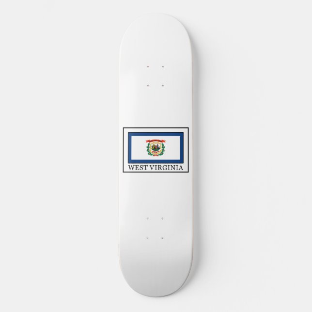 Skateboard Virginia Occidental (Anverso)