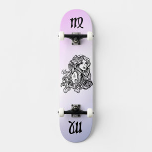 Skateboard Virgo El Púrpura Virgen Zodiaco