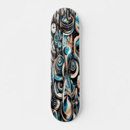 Skateboard "Visiones temporales"