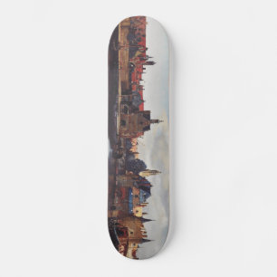 Skateboard Vista de Delft por Johannes Vermeer