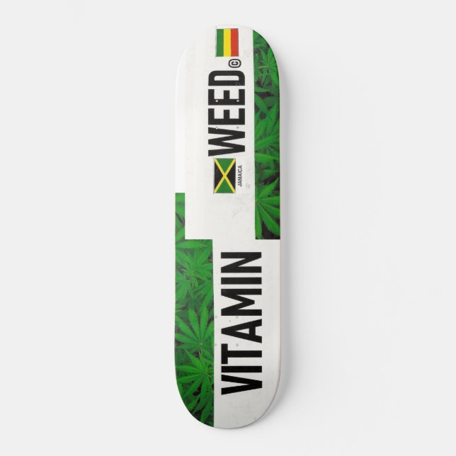 Skateboard VITAMIN WEED (Anverso)