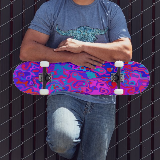 Skateboard Vivid Camo (Exterior 3)