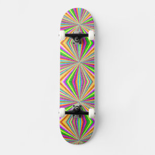 Skateboard Vortex psicodélico