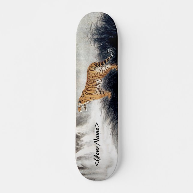Skateboard Voz del tigre (Anverso )