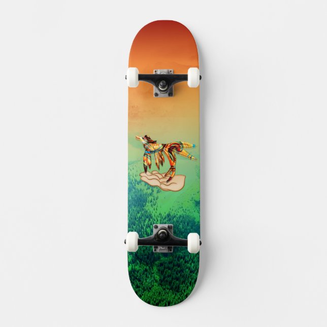 Skateboard Vuelo (Anverso)