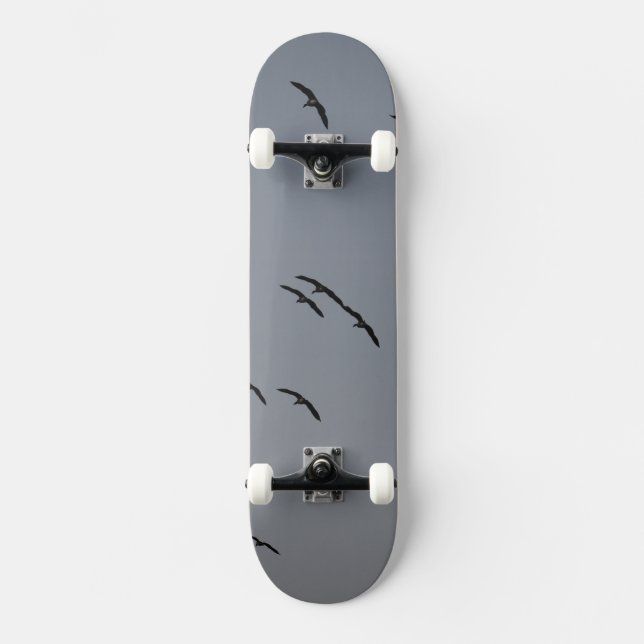 Skateboard Vuelo nocturno (Anverso)