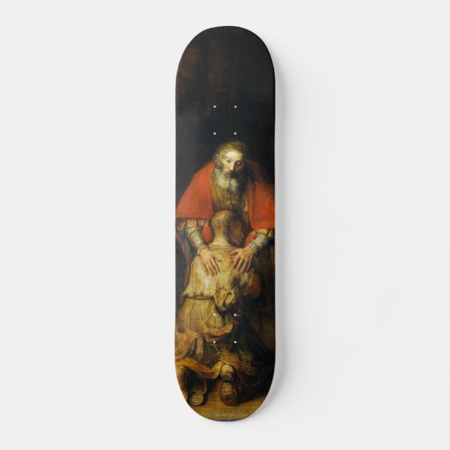 Skateboard Vuelta del hijo despilfarrador de Rembrandt (Anverso)
