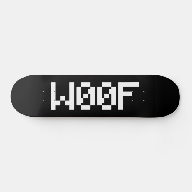 Skateboard W00F [Sonidos animales de la lengua materna] (Horz)
