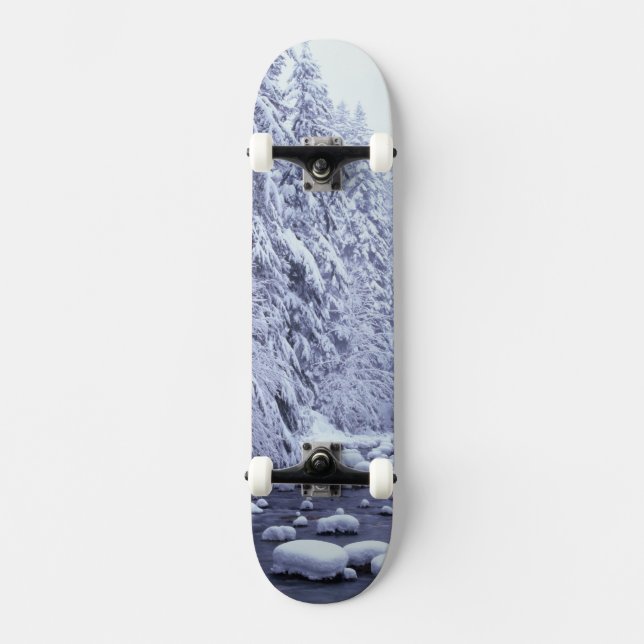 Skateboard WA, Bosque Nacional Mount Baker-Snoqualmie, (Anverso)
