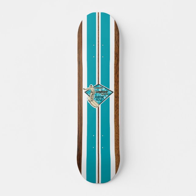 Skateboard Waimea Bay Vintage Surf (Anverso )