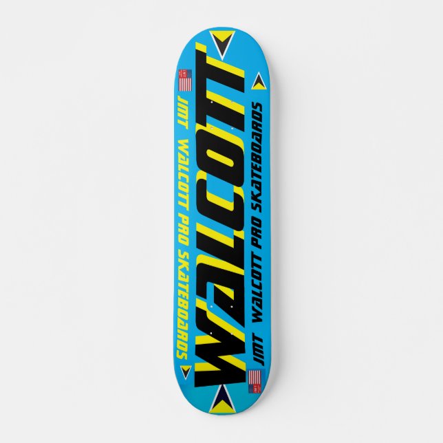 Skateboard WALCOTT JMT ST LUCIA7 3/4" Placa para patines (Anverso )
