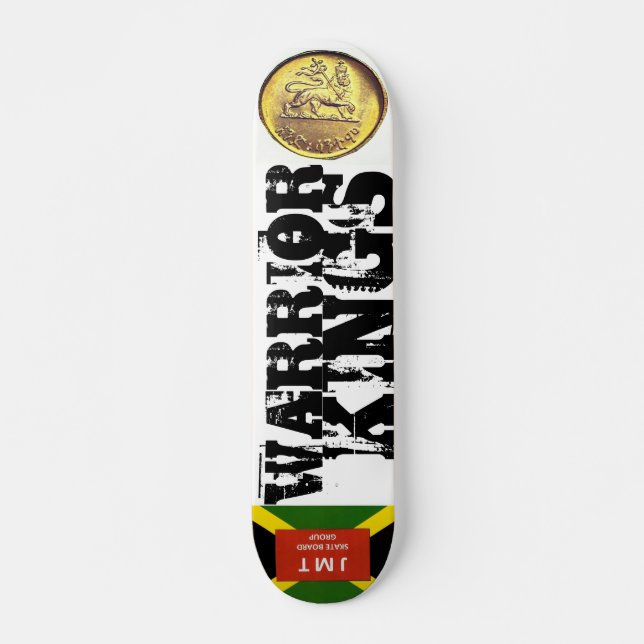 Skateboard WARRIOR KINGS Skateboard, Deck de 7¾" (Anverso )