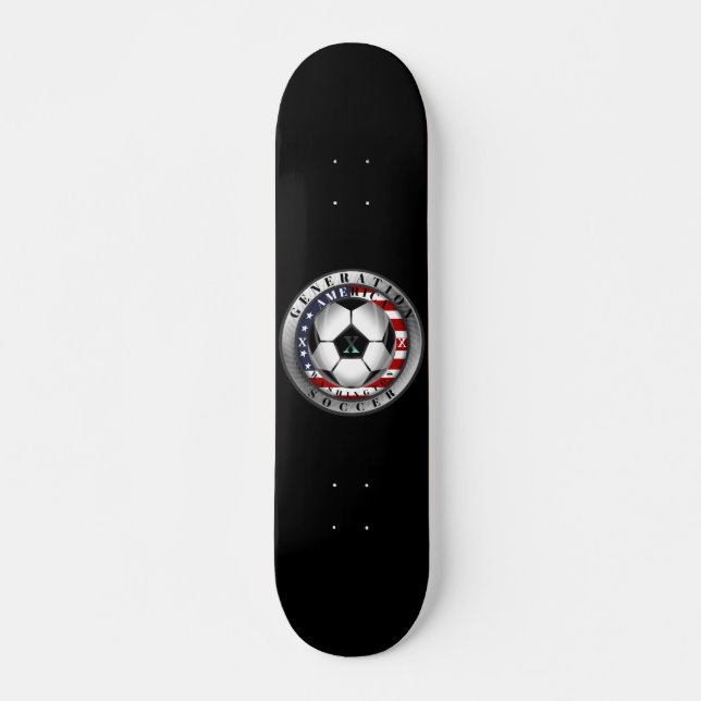 Skateboard Washington State Generation X American Soccer. (Anverso )