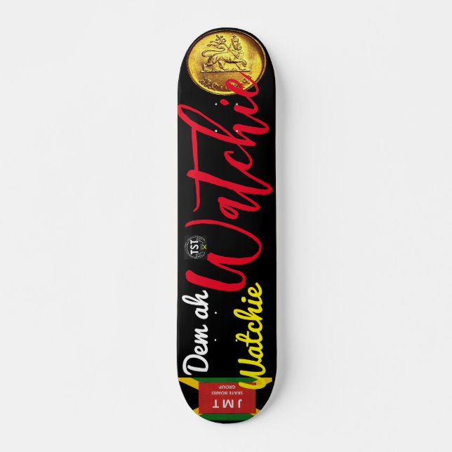 Skateboard WATCHIE WATCHIE JMT 7 3/4" cubierta para skateboar (Anverso )