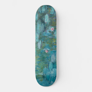 Skateboard Water Lilies (por Claude Monet, 1915)