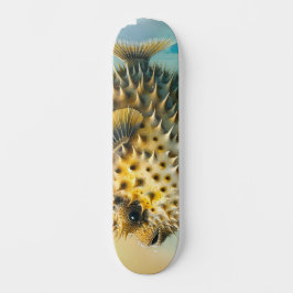 Skateboard Watercolor Series: Blowfish