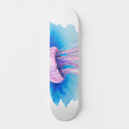 Skateboard Watercolor Series: Jellyfish 2