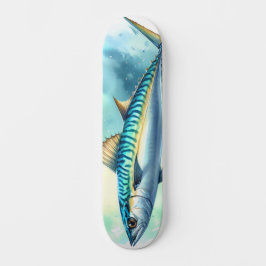 Skateboard Watercolor Series: Mackerel