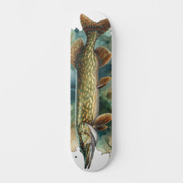 Skateboard Watercolor Series: Pike