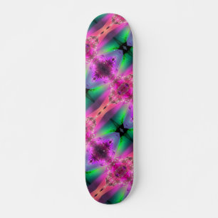 Skateboard Watermelon Tourmaline Neon Green Hot Pink Resumen