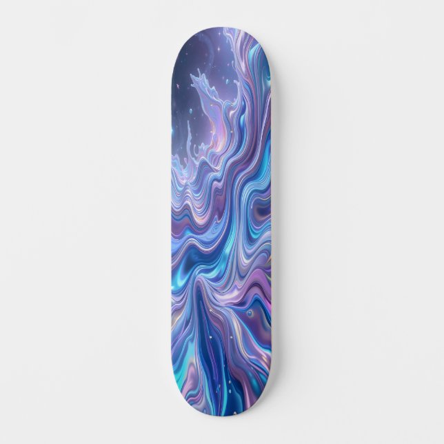 Skateboard Waves holográficas edición 4 (Anverso)