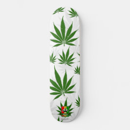 Skateboard Weed, Skate Weed, Cubierta de Skateboar