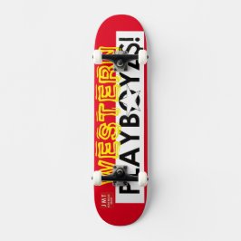 SKATEBOARD WESTERN PLAYBOYZ$! / JMT SKATERBOARDS / IPIX