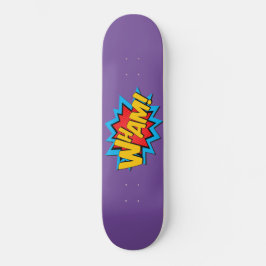 Skateboard - ¡Wham! Morado