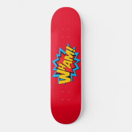 Skateboard - ¡Wham! Rojo caliente