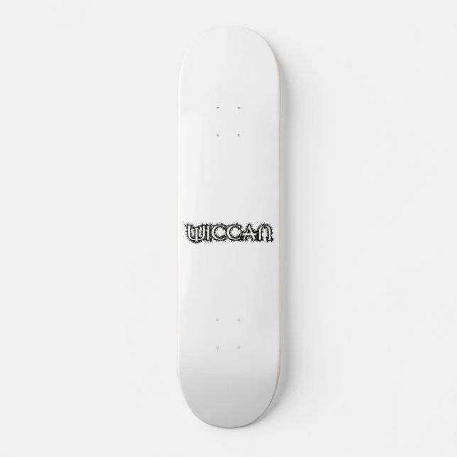 Skateboard Wiccan (Anverso)