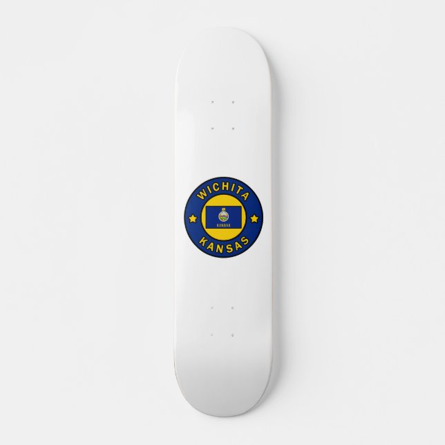 Skateboard Wichita Kansas (Anverso )