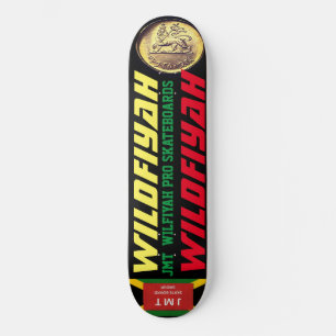 Skateboard WILDFIYAH JMT OFFICIAL (C) 8 Placa de patinaje de 