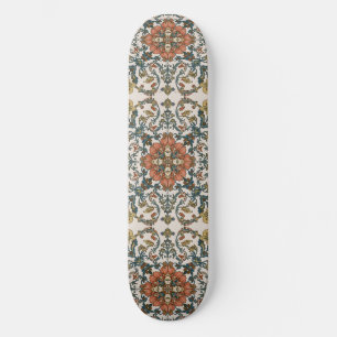 Skateboard William Morris El Pavo Real Vintage Art Nouveau